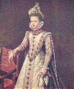 SANCHEZ COELLO, Alonso Infanta Isabel Clara Eugenia oil painting reproduction